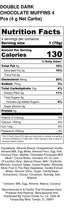 Load image into Gallery viewer, Double Dark Chocolate Chip Cookies (1 g Net Carbs per Cookie) (Box of 4 Pieces) Keto, Paleo and Diabetic Friendly and Gluten Free.