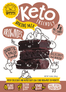 Brownies Dry Mix - Keto, Paleo, Diabetic Friendly and Gluten Free