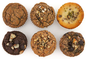 Double Dark Chocolate Muffins Keto, Paleo, Diabetic Friendly and Gluten Free