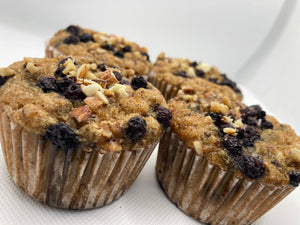 Blueberry Muffins Keto, Paleo, Diabetic Friendly and Gluten Free