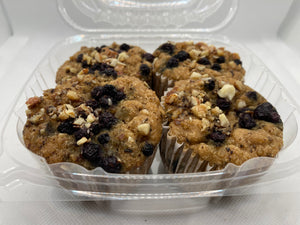 Blueberry Muffins Keto, Paleo, Diabetic Friendly and Gluten Free
