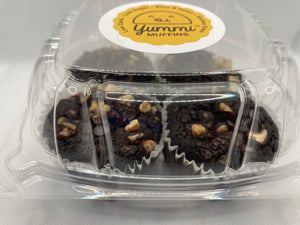 Double Dark Chocolate Muffins Keto, Paleo, Diabetic Friendly and Gluten Free
