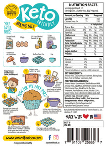 Muffins and Cake Dry Mix - Keto, Paleo, Diabetic Friendly and Gluten Free