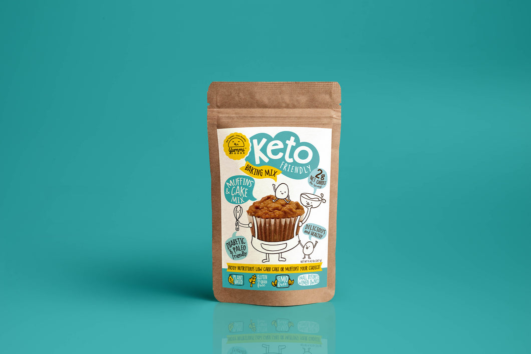 Muffins and Cake Dry Mix - Keto, Paleo, Diabetic Friendly and Gluten Free
